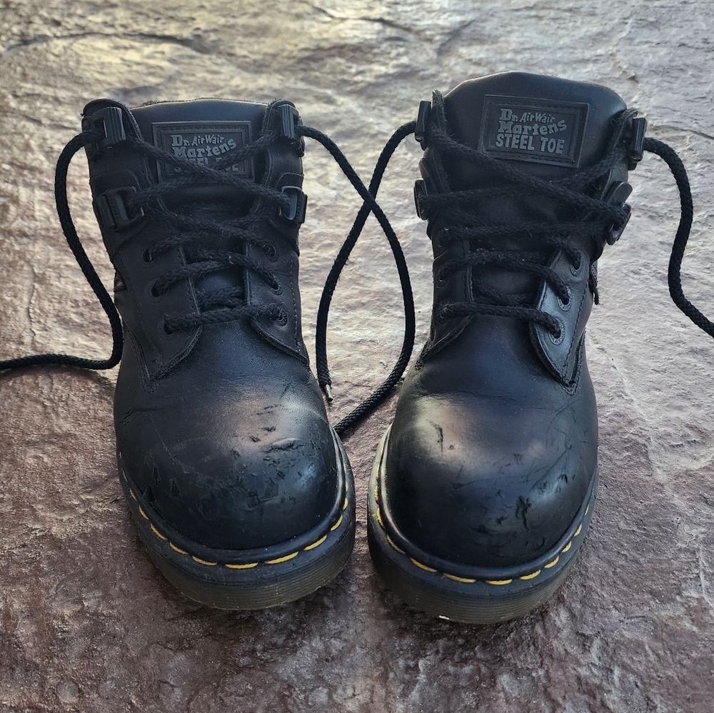 Dr. Martens Steel Toe Boots
